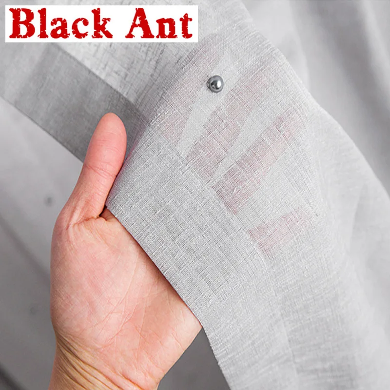 Роскошные американские шторы с жемчугом для гостиной серые тюлевые занавески