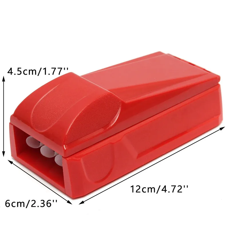 1PC Plastic Vogue Manual Triple Cigarette Tube Injector Roller Convenient Quickly Maker Durable Tobacco Rolling Machine | Дом и сад