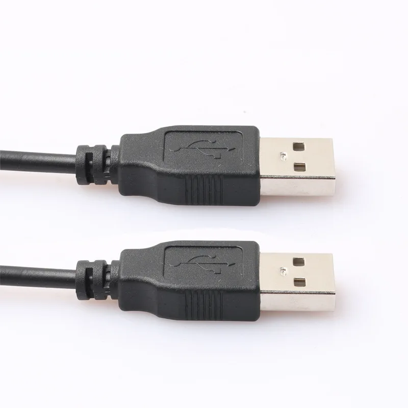 

Double USB computer extension cable 0.5M 1M USB 2.0 Type A Male to A Male Cable Hi-Speed 480 Mbps Black