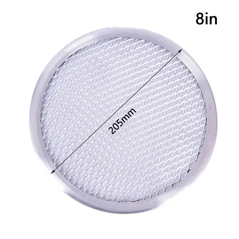 2020 Новый Алюминий сетки гриль пиццы Экран круглый выпечки сетчатый поднос Кухня