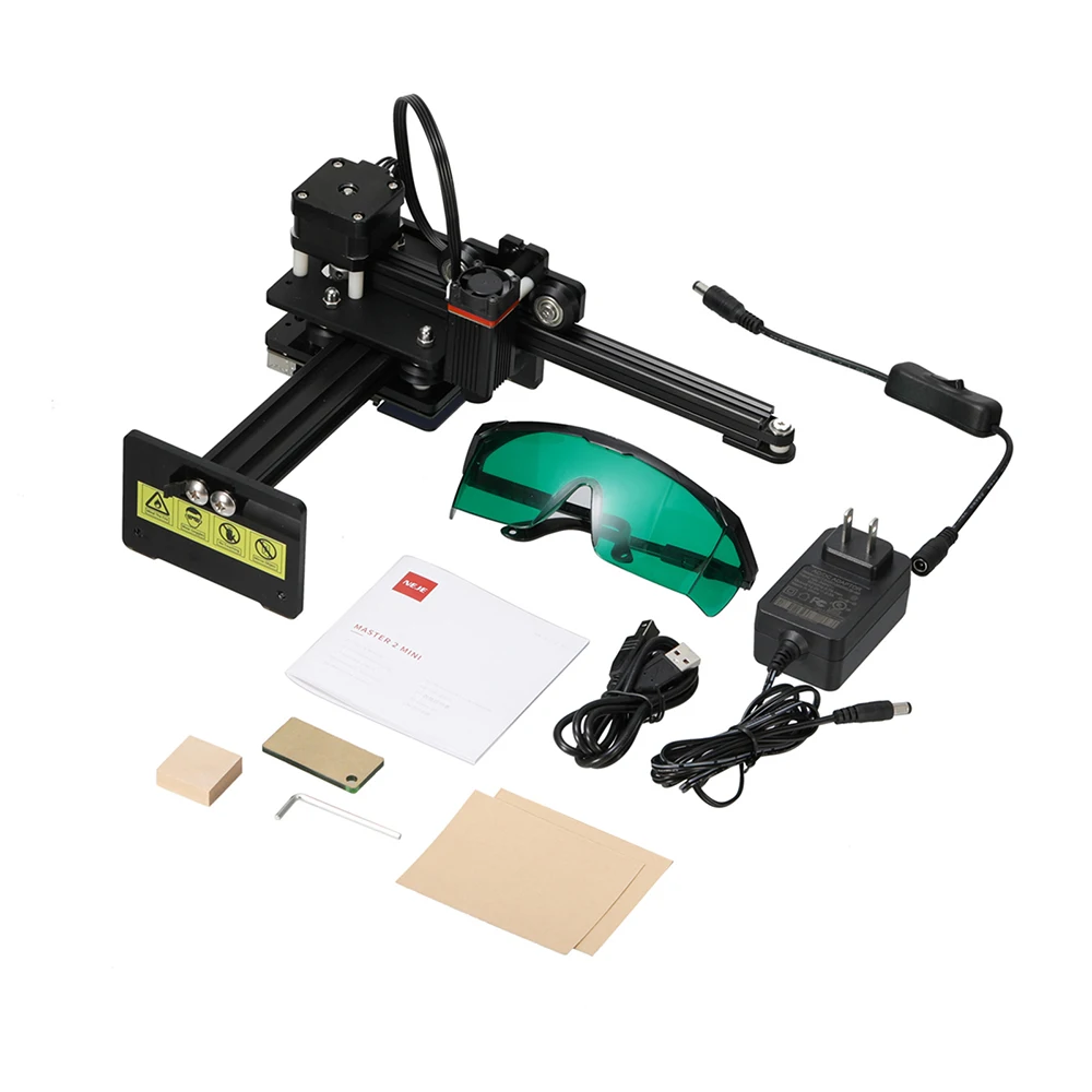 Миниатюрный лазерный гравер KKMOON Master 2 Маленький гравировальный станок
