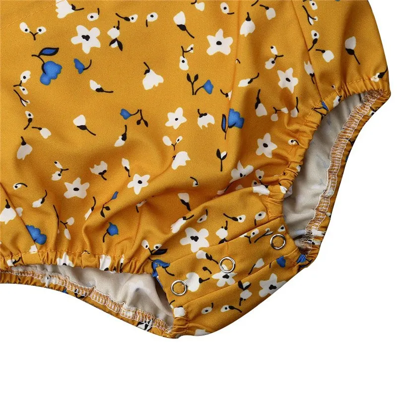 

0-24M Newborn Baby Girls Clothes Summer Ruffles Romper +T-shirt 2Pcs Outfit Infant Toddler Girl Clothes Fashion baby clothing