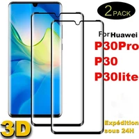 3d full verre tremp film protection ecran total for huawei p30 pro p30 lite