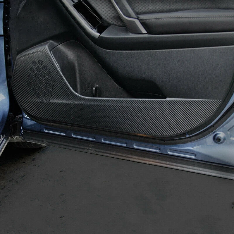 

4Pcs Carbon Fiber Door Side Anti-Kick Protection Trim for Subaru Forester 2013-2018