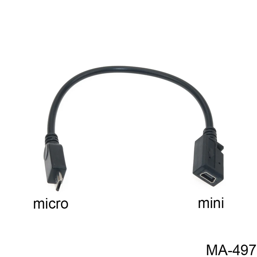 Разветвитель Micro USB 2 0 Y 1 Женский на штекера Удлинительный кабель для передачи
