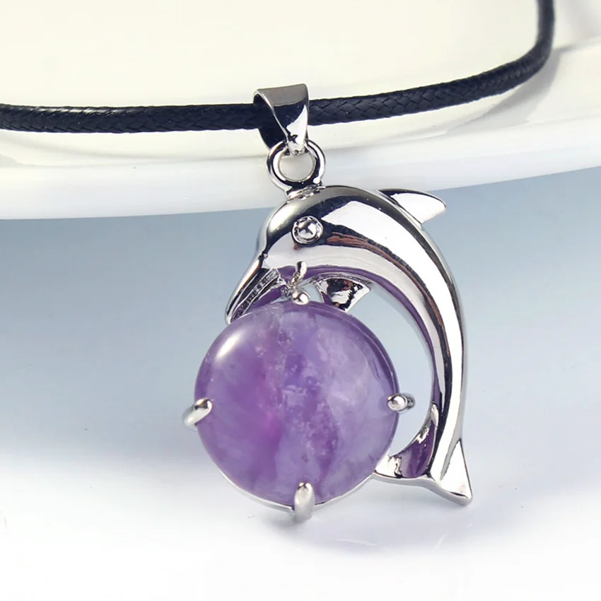 Модные украшения в виде дельфина с серебряным покрытием|Подвески| |