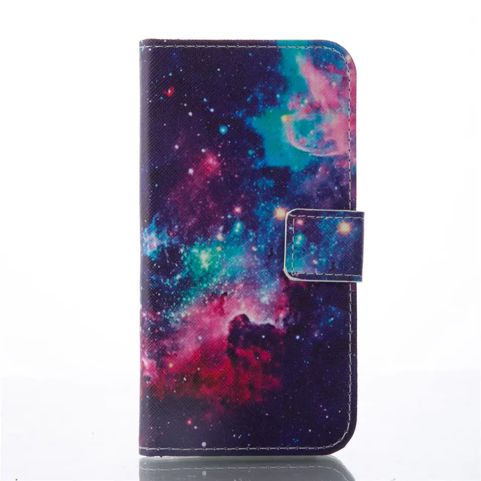 Fantasy Sky Модный винтажный чехол s для OnePlus One Plus 7 Pro 5 5T 6T OnePlus6 чехол простой однотонный Одноцветный кошелек кожаный чехол P01D - Цвет: Fantasy Sky