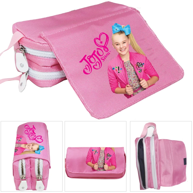Розовый чехол карандаш JOJO SIWA для детей маленькая сумка тоут начальной школы