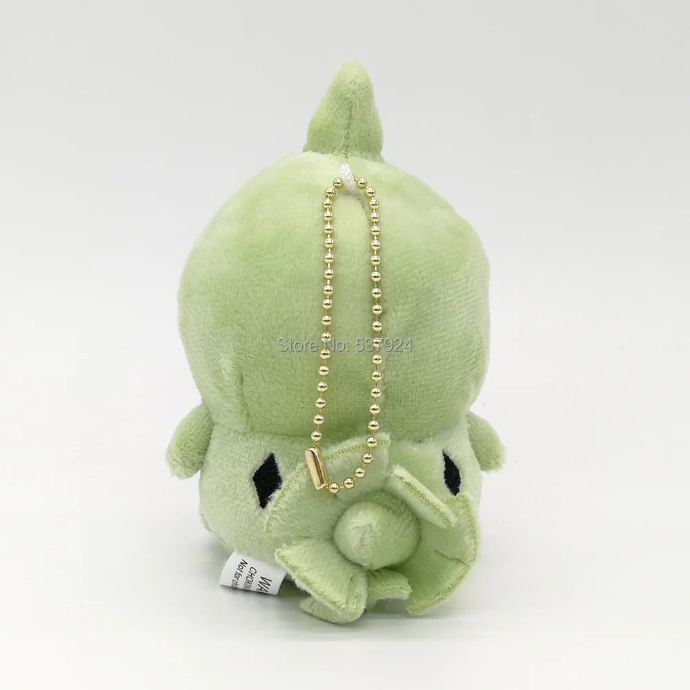 Новинка, 20 шт., Пикачу Eevee Croagunk Dedenne Gengar Larvitar Mimikyu, 4-5,5 дюйма, 10-14 см, плюшевый брелок-подвеска