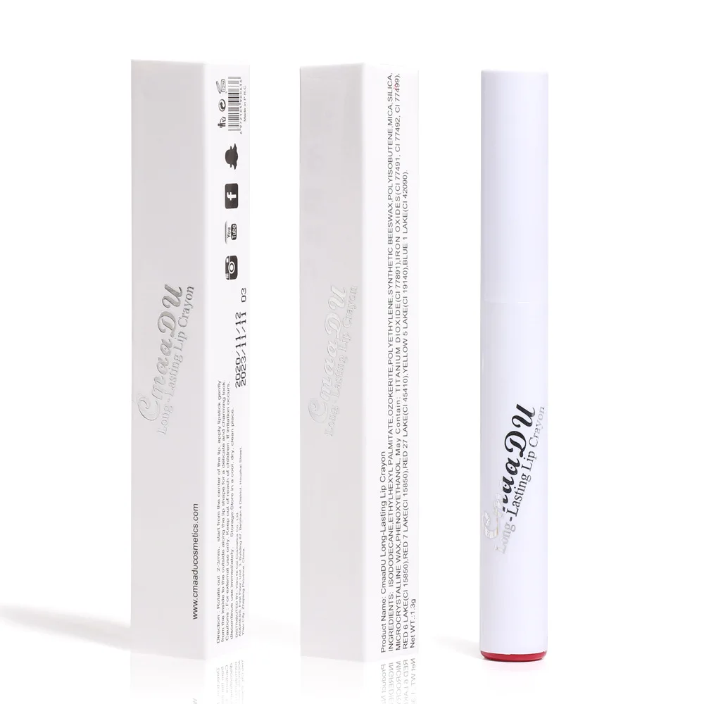 

3Pcs/Set Matte Moisturizing Waterproof Lipstick Pen Long Lasting and Non-discoloring Sexy Matte Lipstick
