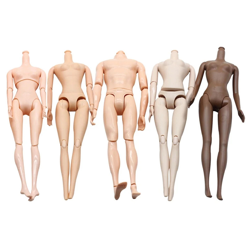 

DIY Imitation Fashion Resin Dolls Naked Body For High Dolls Bodies 5 Colors