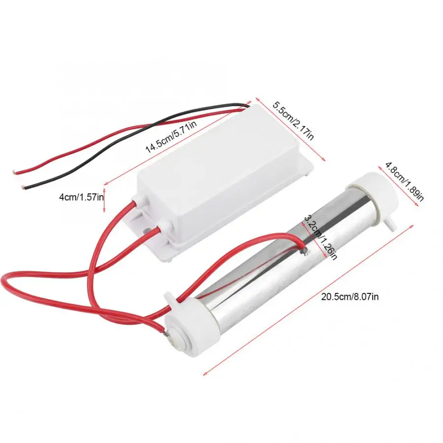 Озон Генератор озонатор трубки для воды воздуха стерилизатор очистки озоном