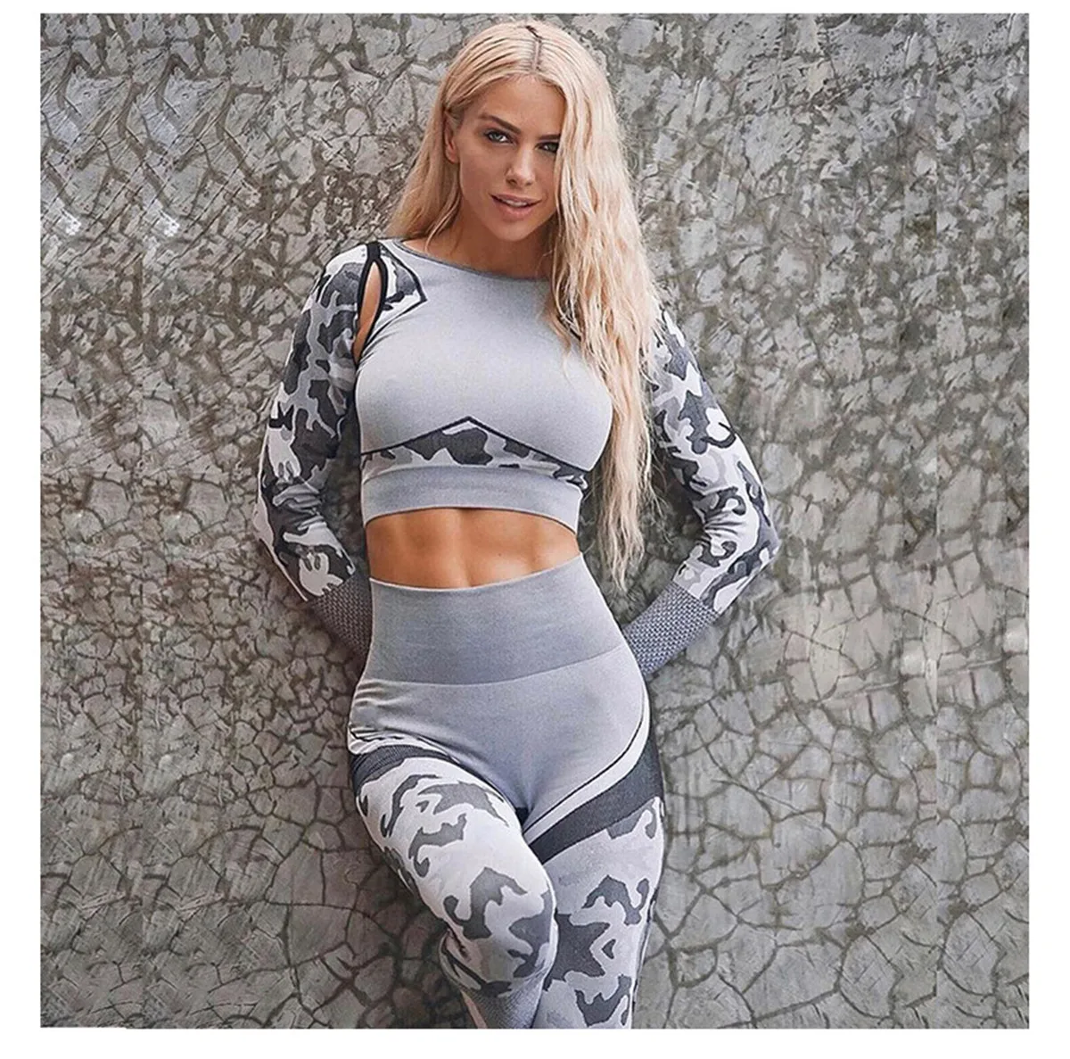

Seamless yoga sets running tracksuits gym fitness sportwear crop top yoga pant workout leggings