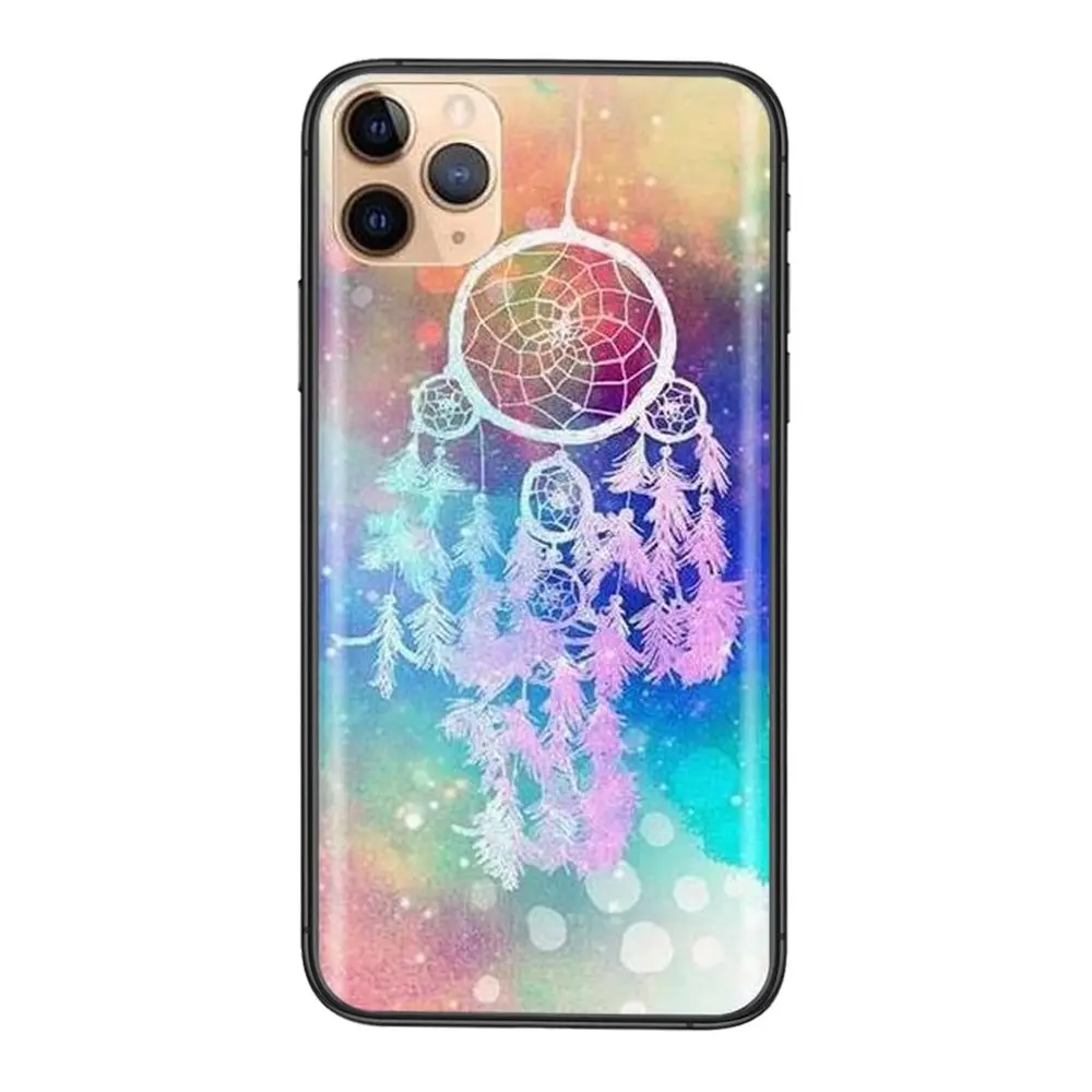 Ловец снов акварельный супердешевый для Galaxy Note 20 10 9 8 Ultra Samsung M51 M31 A7 A8 J6 J8 2018 A10S A11 |