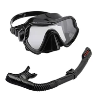 premium snorkel set adult with mouthpieces diving masque goggles scuba diving equipment breathing underwater diving equipment