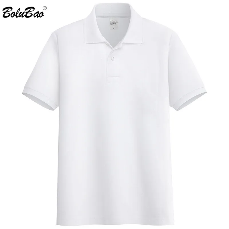 

BOLUBAO Summer New Men Short Sleeve Polo Shirts Tops Men's Solid Color Polo Shirt Fashion Brand Casual Polo Shirt Male 16 Colors