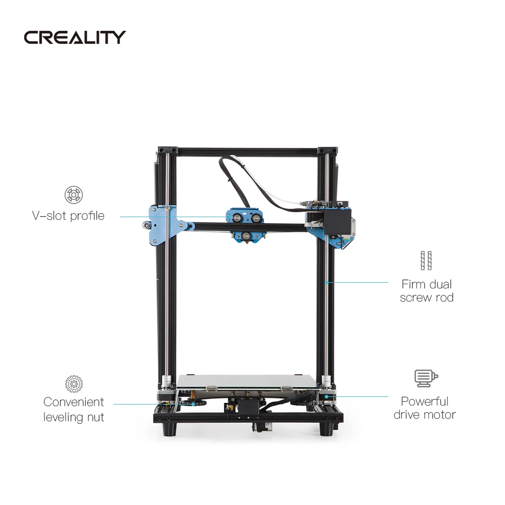 CREALITY 3D Upgrade CR 10 V2 размер принтера 300*300*400 мм BL touch Silent материнская плата для