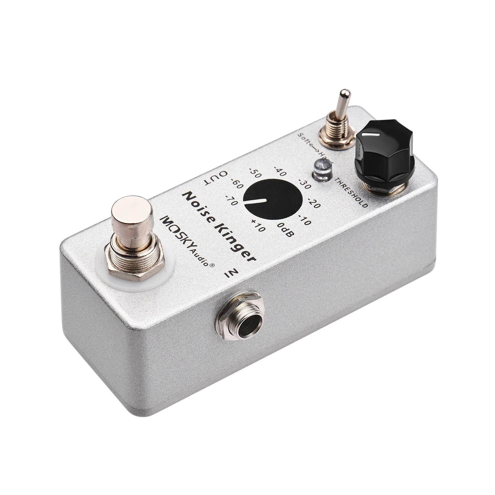 

MOSKYaudio Guitar Effect Pedal Noise Kinger Noise Gate Noise Canceller Noise Reducer Guitar & Bass Effector 2 Modes True Bypass