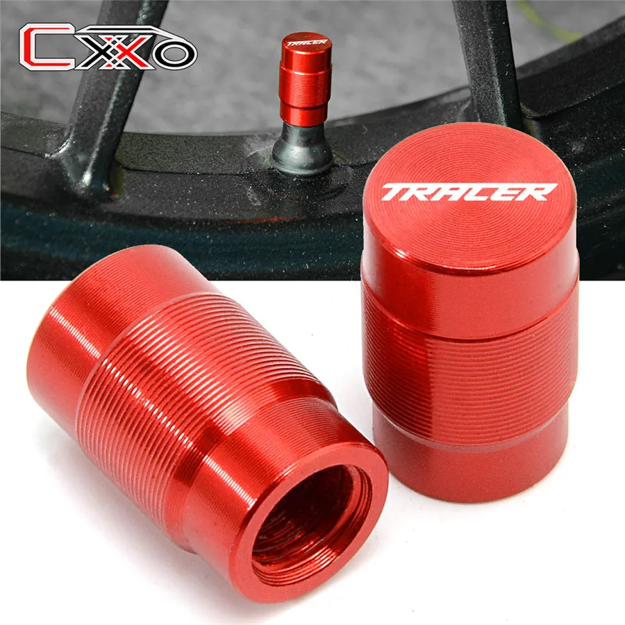 Герметичные колпачки для клапанов колес с логотипом трассера алюминиевые YAMAHA