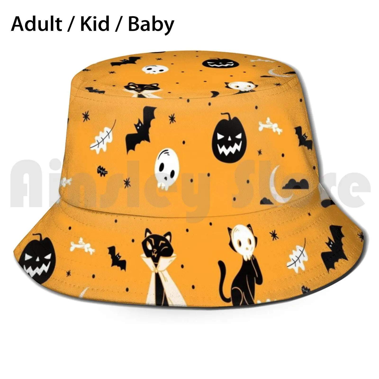 

Солнцезащитная Складная кошачья и Тыква с УФ-защитой