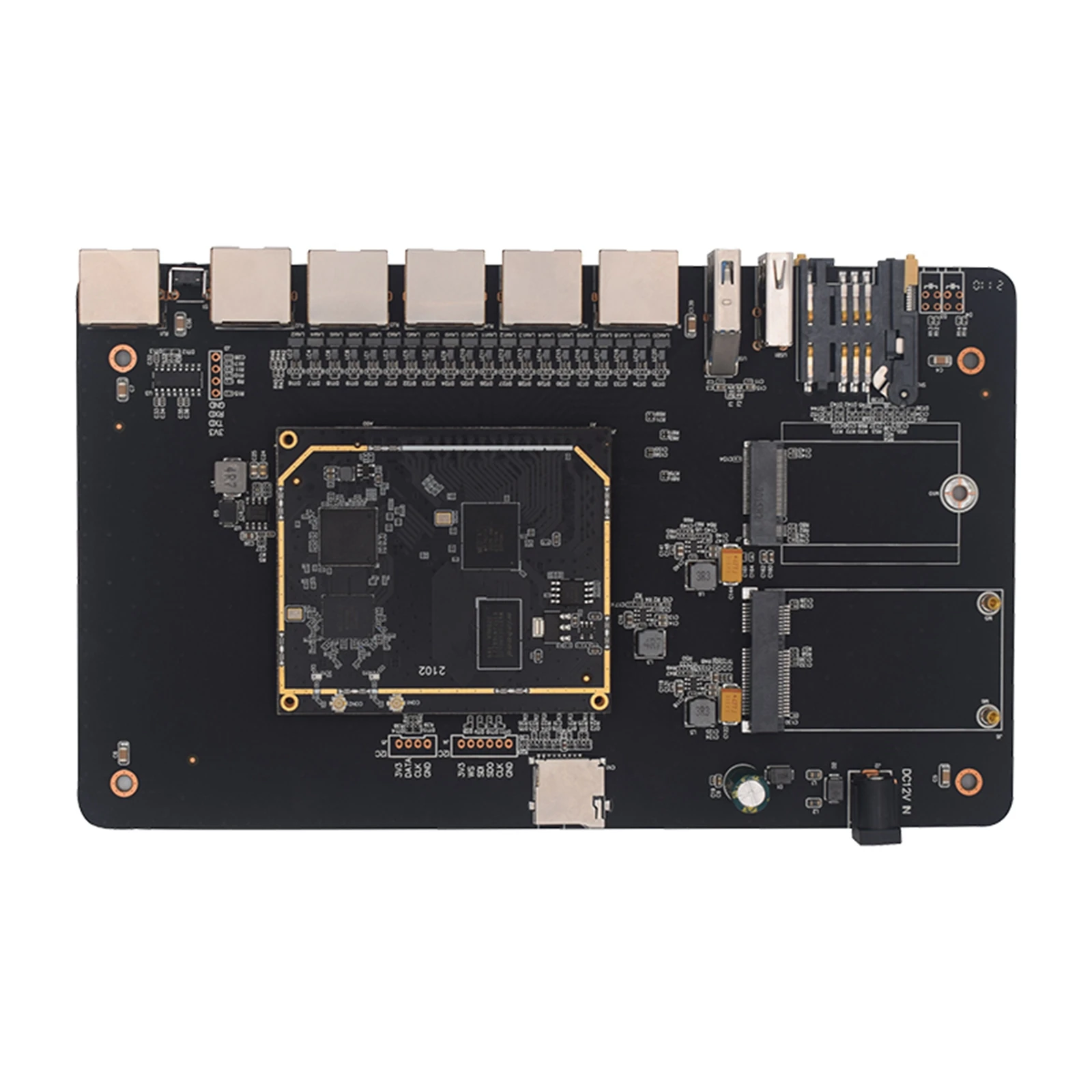 

WIFI6 Routing Module Gigabit Gateway 5G 4G to Wifi 6 Router Adapter Converter 5G-2.4G/5.8G 11AX Wireless Development Board