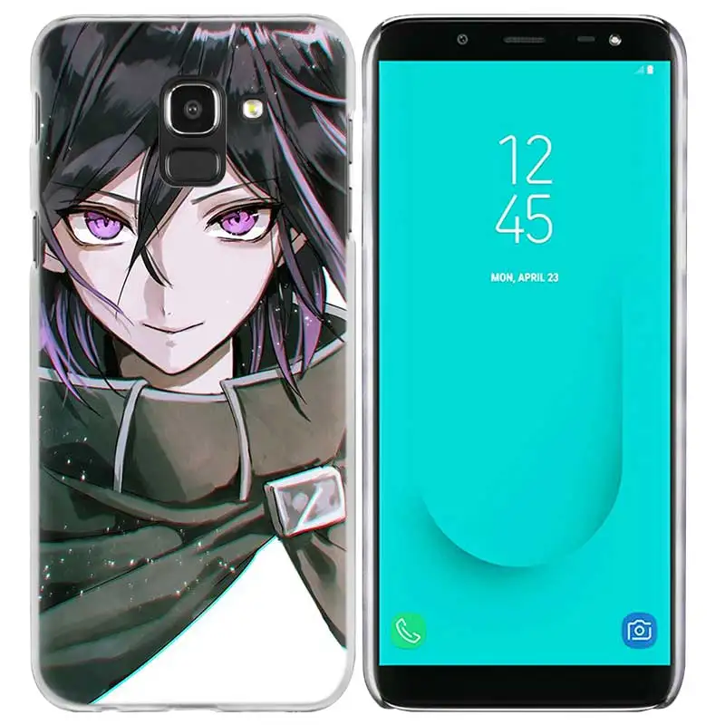 Danganronpa мультфильм чехол для samsung Galaxy A50 A80 A70 A60 A40 A30 A20 A20e A10 A9 A7 A6 Note 8, 9, 10, плюс 5G прочное портмоне