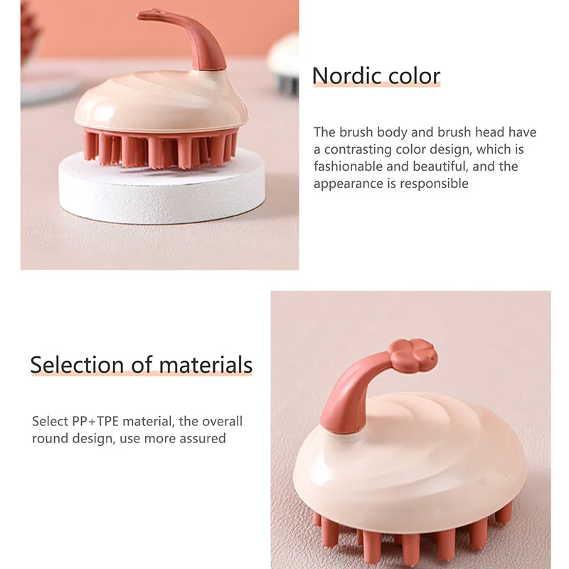 

Silicone Head Body Scalp Massage Brush Care Tool Comb Shampoo Hair Washing Comb Shower Brush Bath Spa Slimming Massaging Brushes