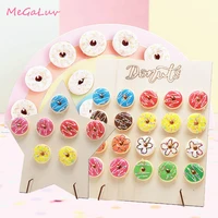 wood donuts wall display stand holder donut party table christmas wedding decorations birthday baby shower donut stand display