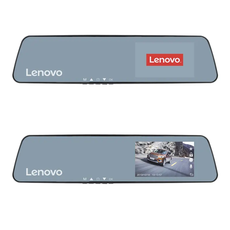 Оригинальное lenovo 4,3 ''зеркало заднего вида с 16 Гб TF камерой, видеорегистратор Full HD 1080P ips, сенсорный экран, ночное видение, Автомобильные видеорегистраторы, видеорегистраторы