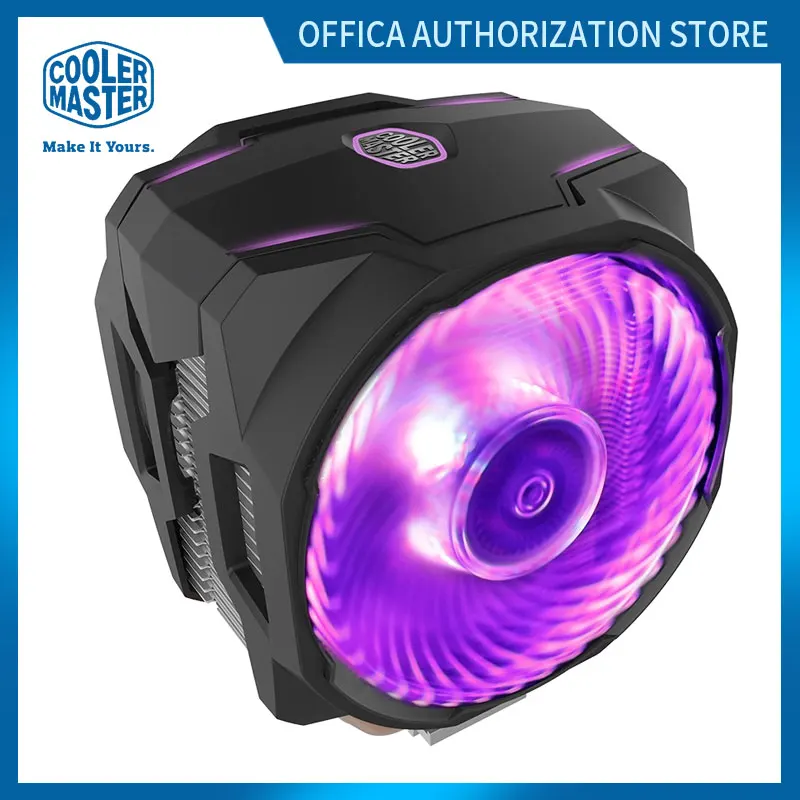 Кулер Master T610P радиатор ЦП 6 медных тепловых трубок RGB 4-контактный кулер 12 см