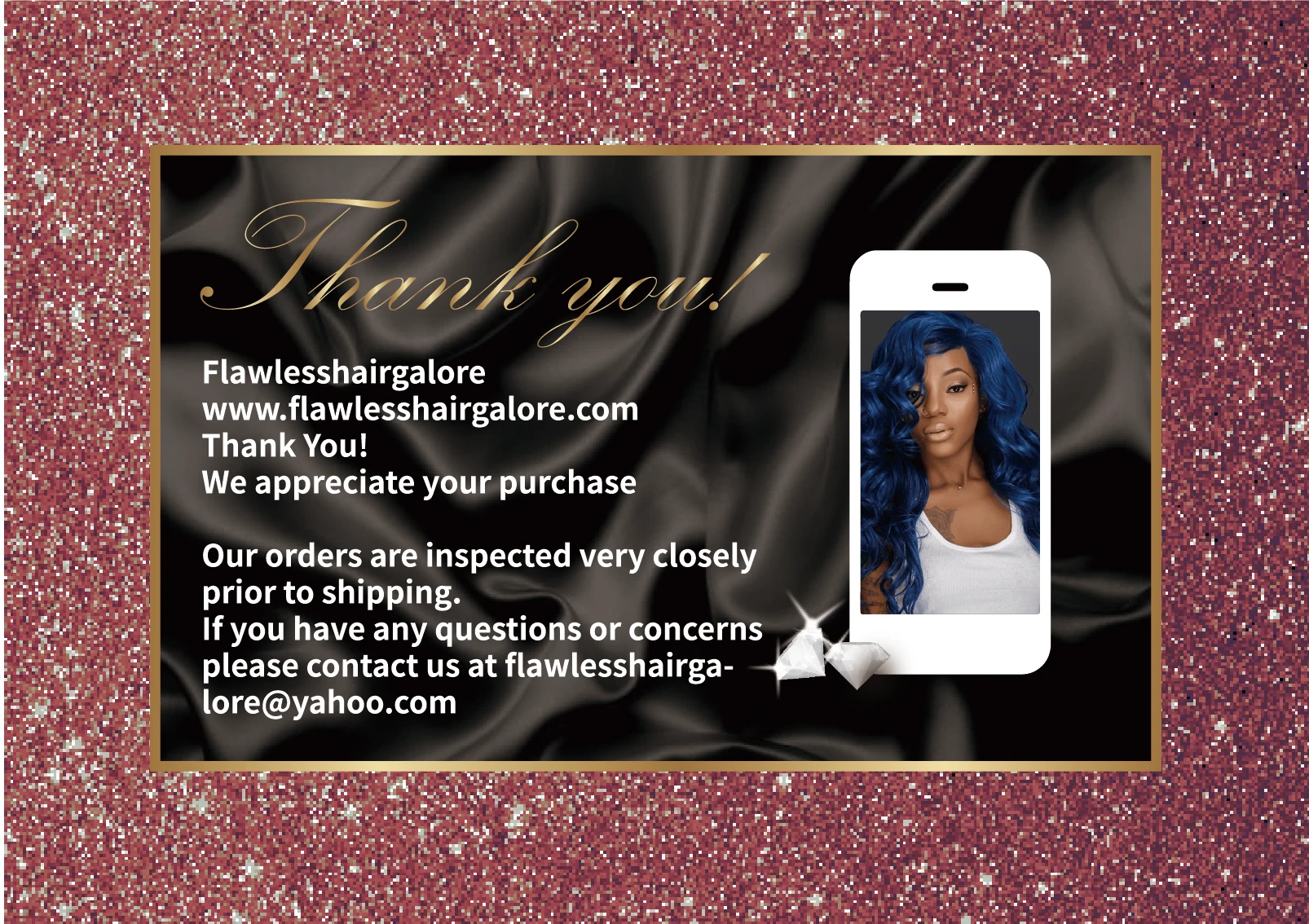 Логотип на заказ спасибо карточка для волос набор брендинга волосы бирка