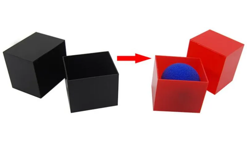 Парадокс большой размер волшебные трюки коробка изменение появляющегося