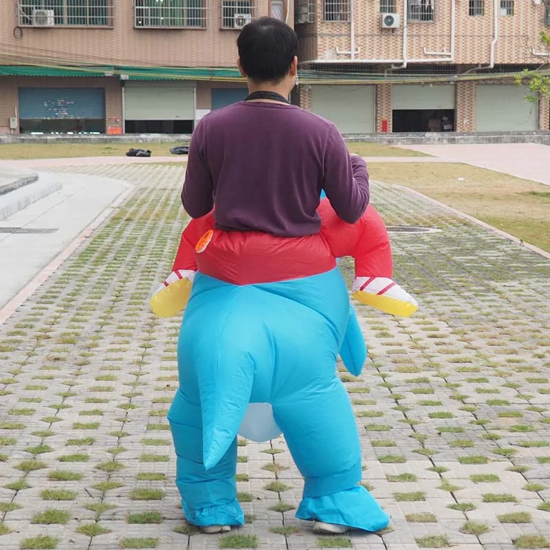 Новый детский надувной костюм динозавра T Rex фантазия взрослая унисекс