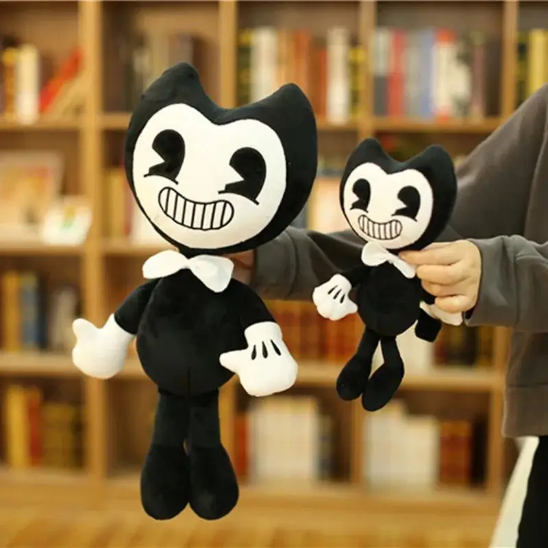 

50cm Bendy Terror Doll And The Plush Ink Machine Toys Stuffed Halloween Thriller Game Plush Toy For Children Gift