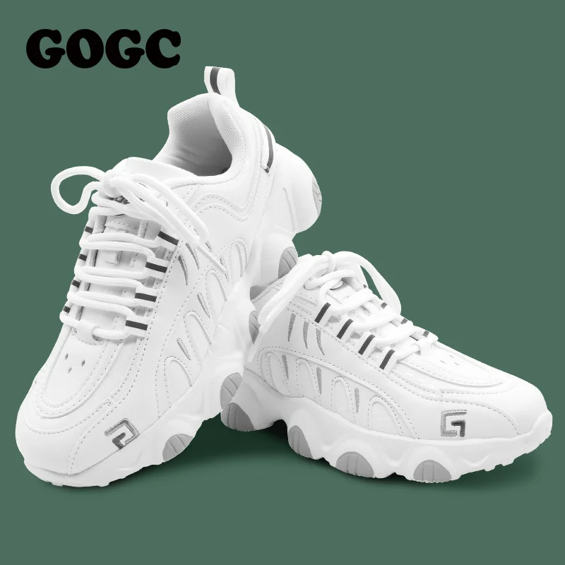 

GOGC Women Chunky Sneakers Fashion Woman's Shoes Comfort Running Casual Sport Shoes Platform Shoes Thick Bottom Shoes G6715