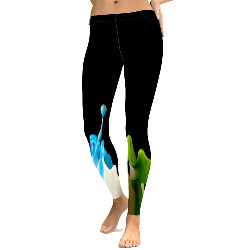 

Spring Autumn Casual Women's Pants Black Purple Green Colors S To 4xL Leggings For Fitness