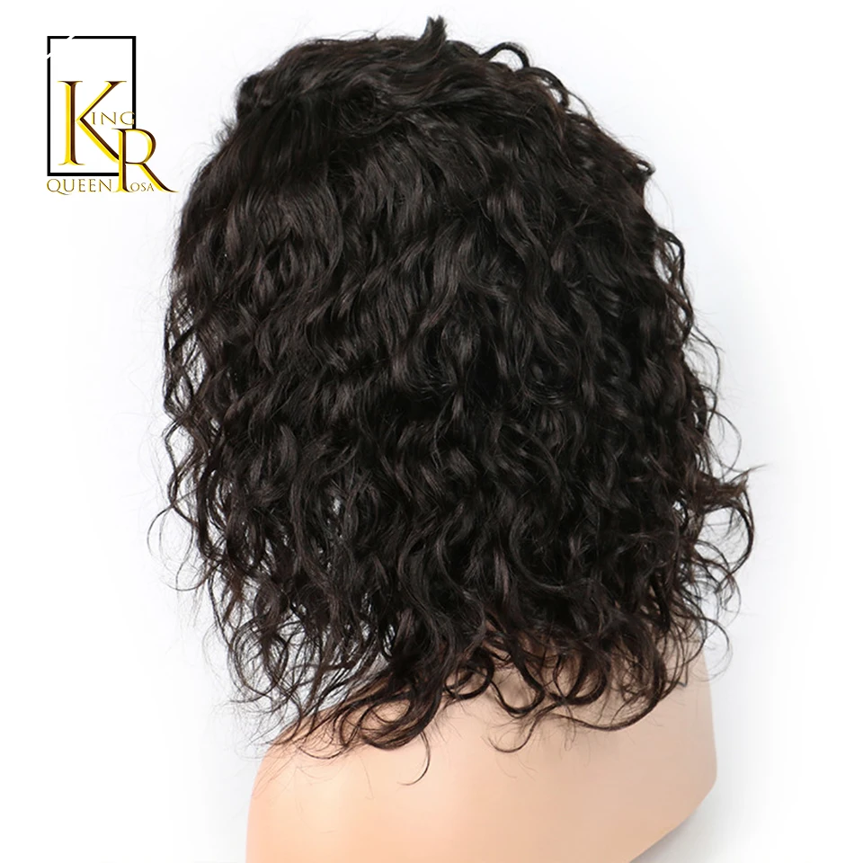 Полностью машинное изготовление 4x4 искусственная кожа головы бразильские волосы