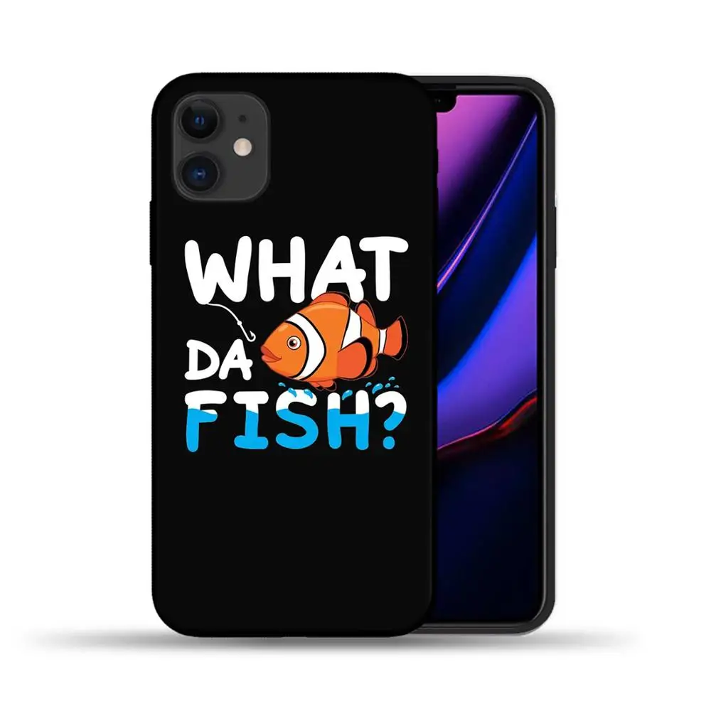 cartoon cute silicone case for iphone x xs max xr 6 6s 7 8 plus 5s se 2020 duck fish worm soft cover for iphone 12 11 pro max free global shipping