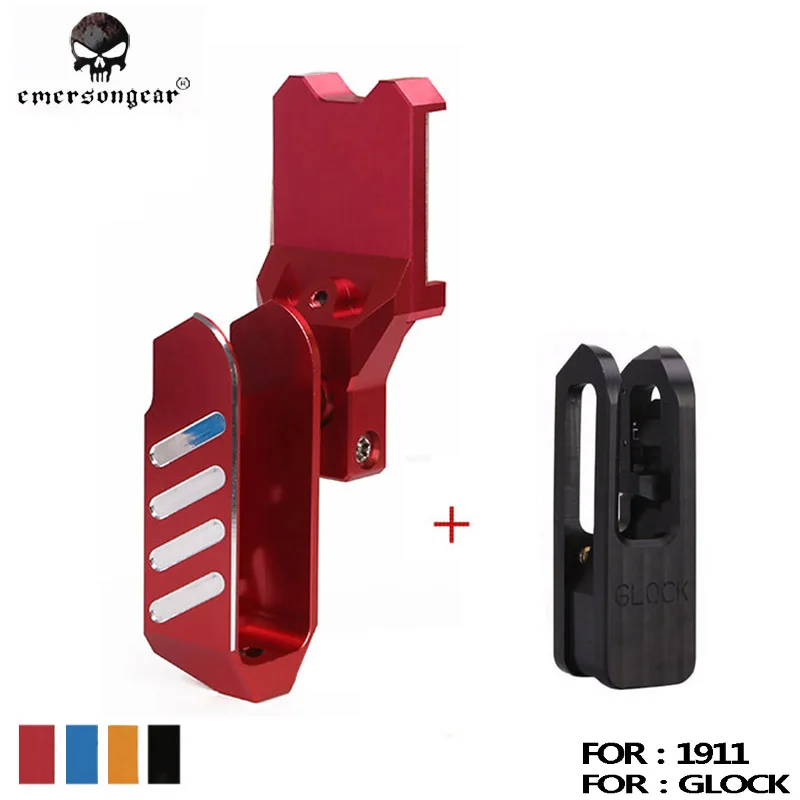 Emersongear Glock/1911 IPSC CNC алюминиевая гоночная кобура и блок вставки|Кобуры| |