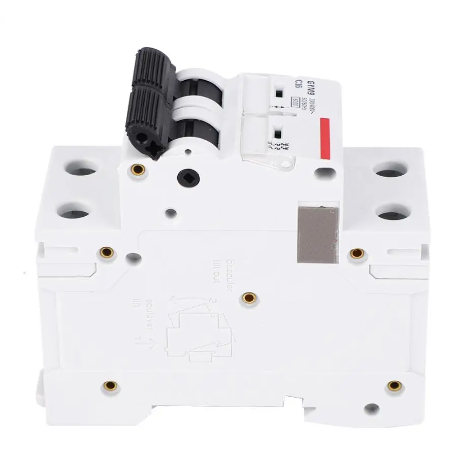 9 16/25 32 a 2P MCB miniature circuit breaker 400VAC high quality protected by air switching | Обустройство дома