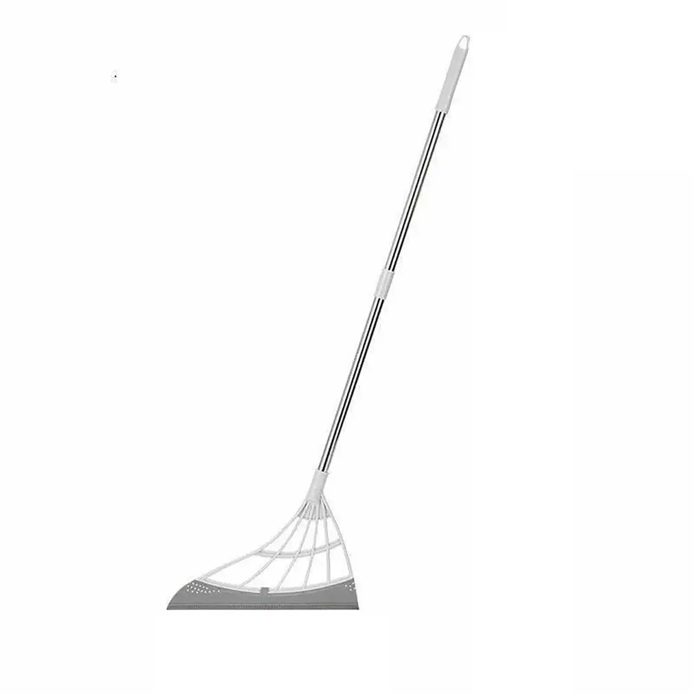 

Magic Broom Multifunctional 2-in-1 Sweeper Adjustable Wiping Sweeper Floor Squeegee Hair Remover Squeegee For Shower