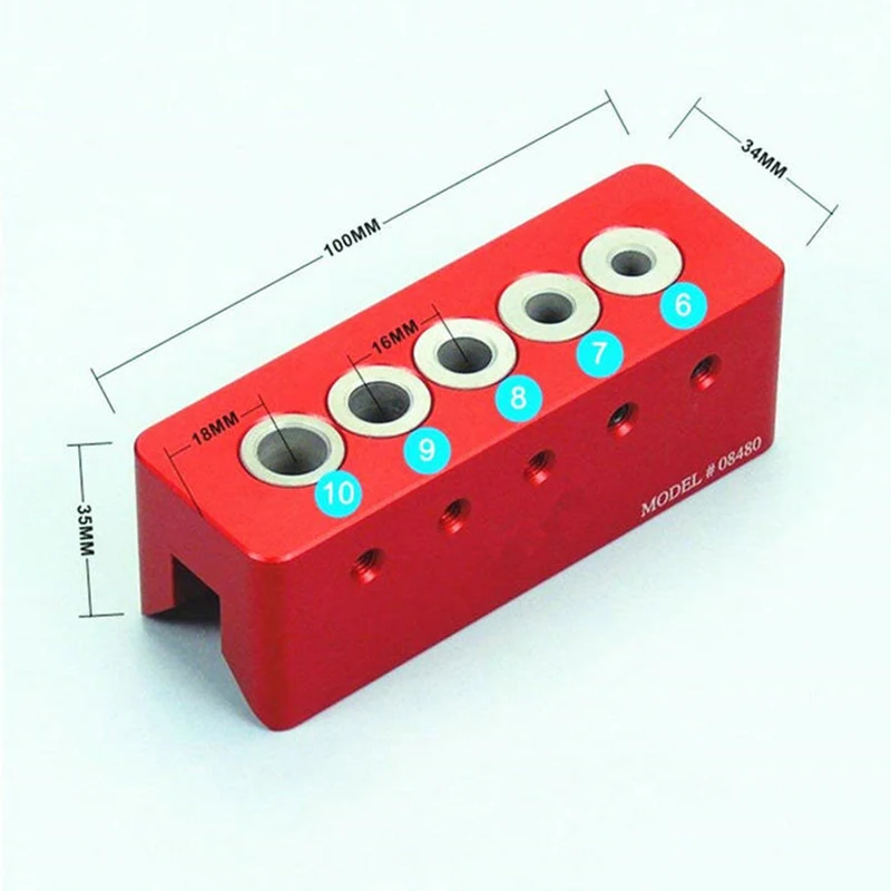 Позиционирование дюбеля джиг прямой бурения высокой точности набор HT2018204| |