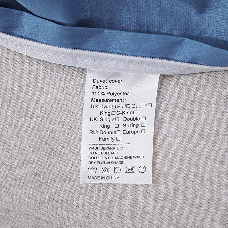 Новый простой роскошный чистый цветной Комплект постельного белья современный