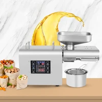 small and medium sized household oil press intelligent temperature control stainless steel kitchen appliances