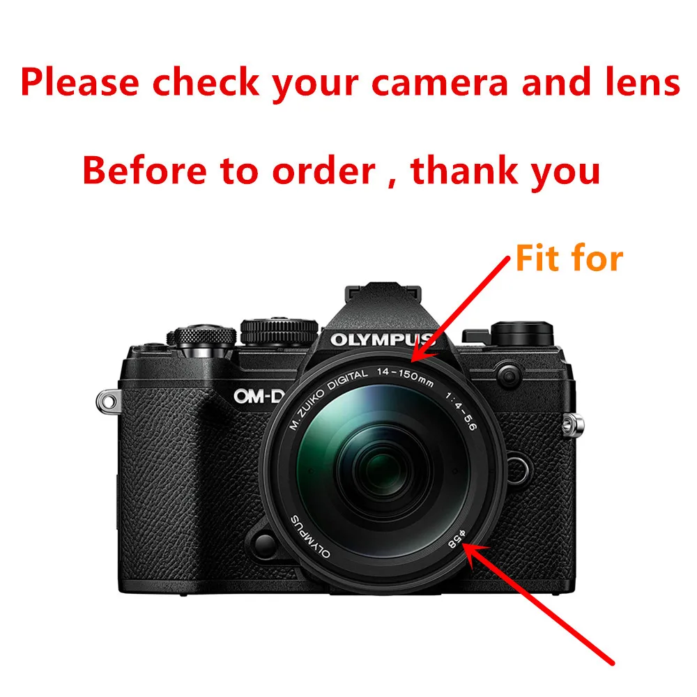 Комплект фильтров и чехол (+ 1 + 2 4 10) для Olympus OMD EM5 камеры Mark II III 3 с объективом 14 150 мм