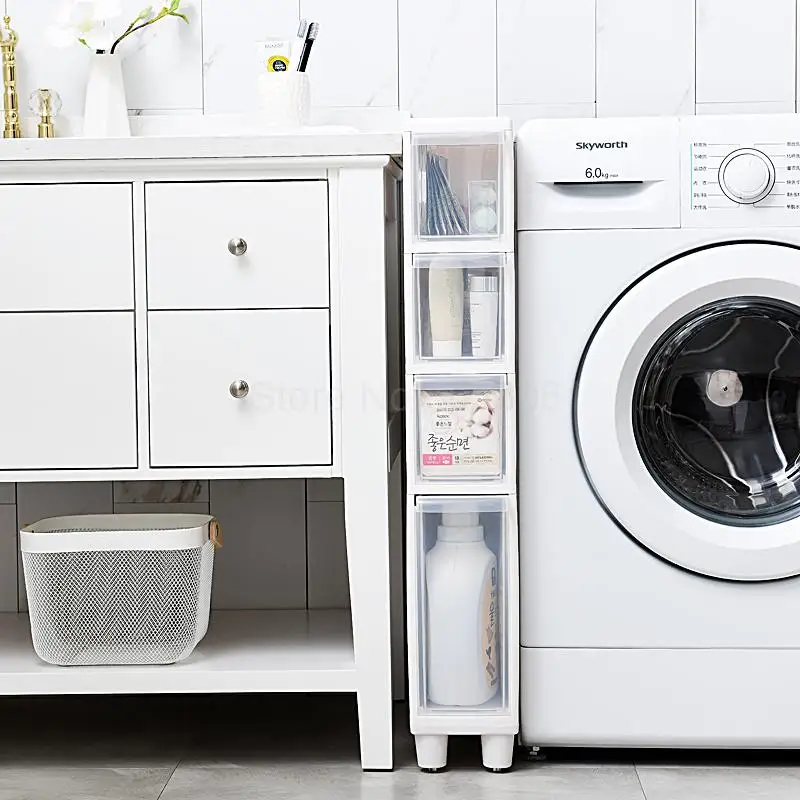 14 см стеганый стеллаж для хранения туалет узкий щелевой ящик шкаф в ванной