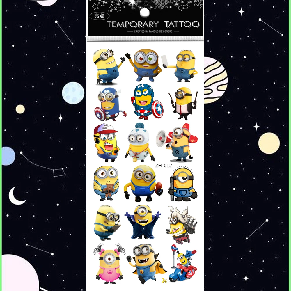 5 шт./лот Временные татуировки водонепроницаемые тату ручная бумага наклейки
