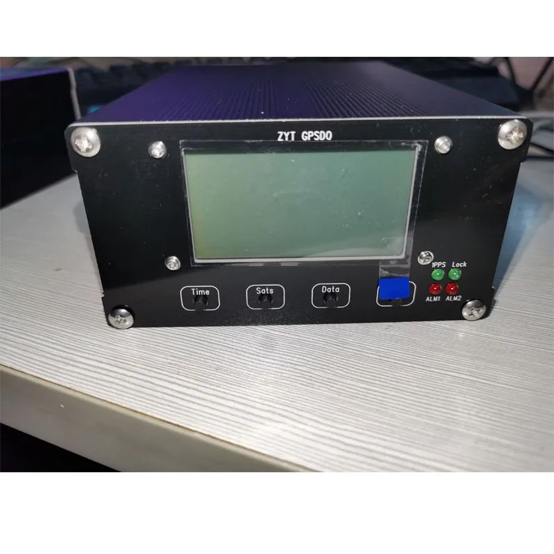 TZT Upgraded version ZYT-GPSDO-2 LCD SYMMETRICOM 10MHz 1PPS OCXO GPS Disciplined Oscillator