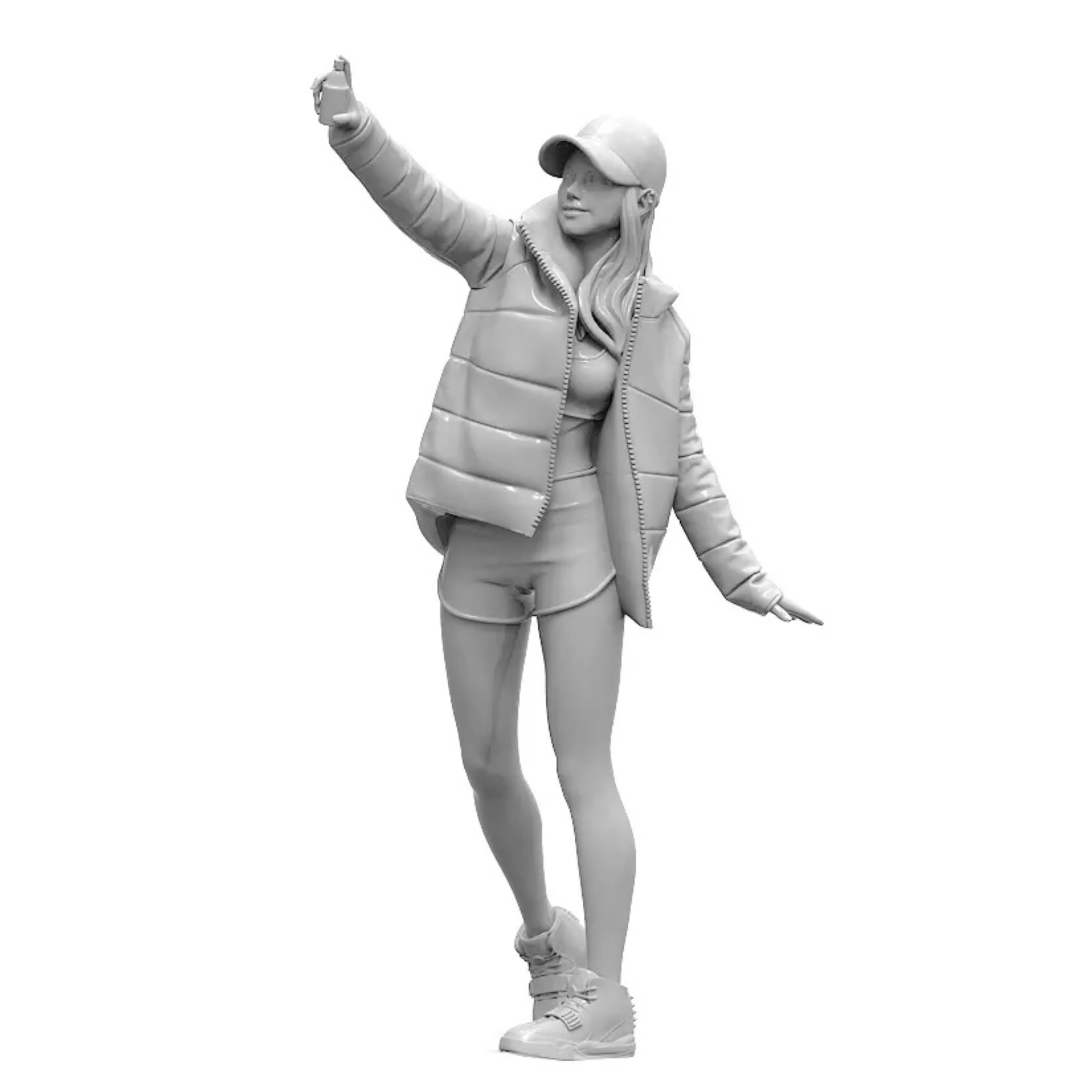 

1/24 Resin Model Figure GK ， Unassembled and unpainted kit