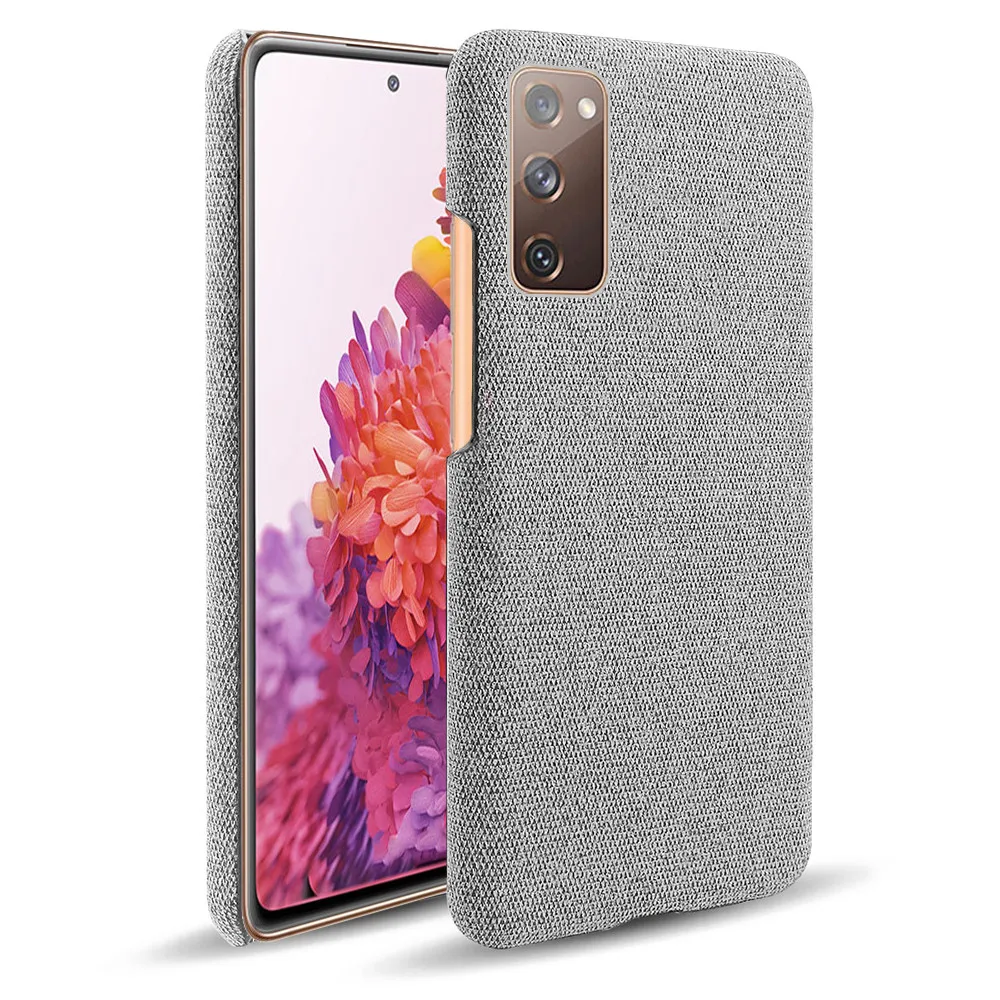 Нескользящий ультратонкий тканевый чехол для Samsung Galaxy S20 FE телефона samsung s20 Fan Edition